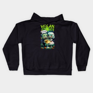 Vegan Zombies Kids Hoodie